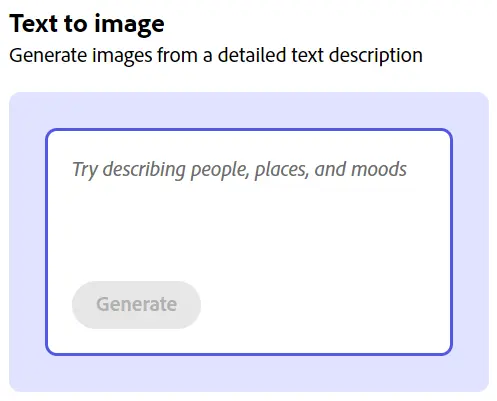 Text to Image prompt