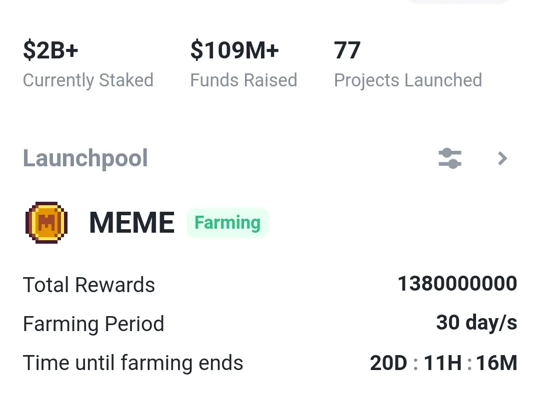 Binance Launchpad lists Memecoin