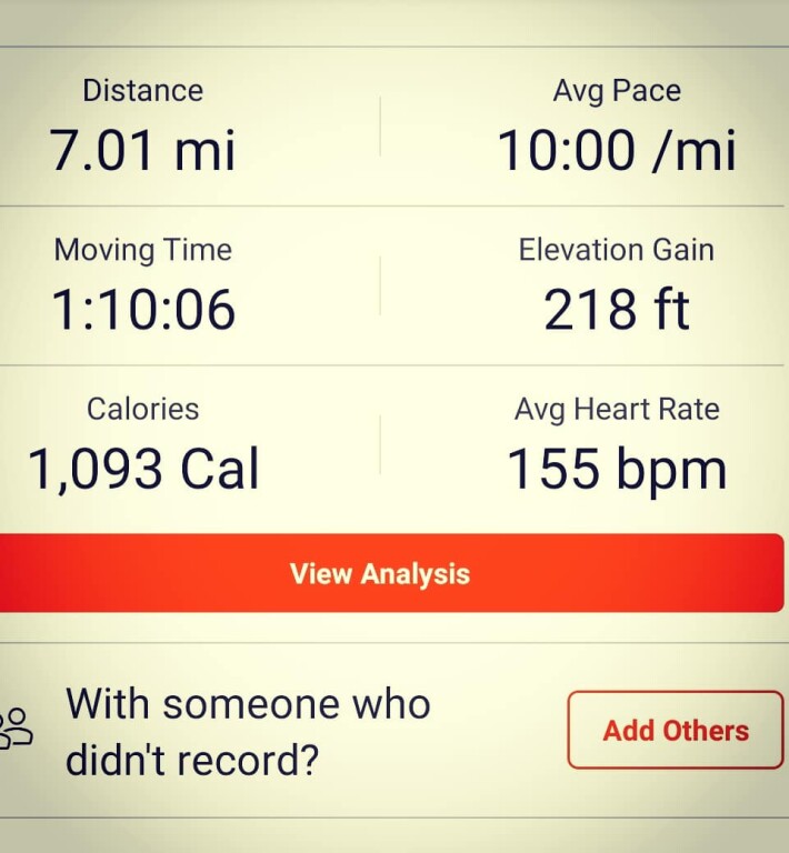 A decent long run!