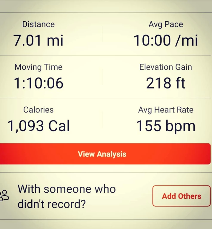 A decent long run!