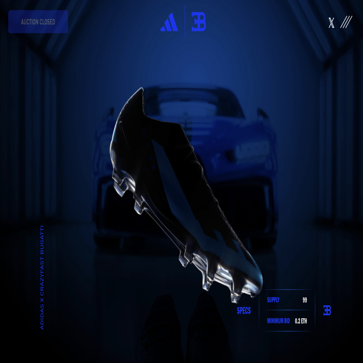 Adidas x Bugatti