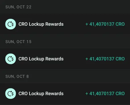 cro lockup rewards