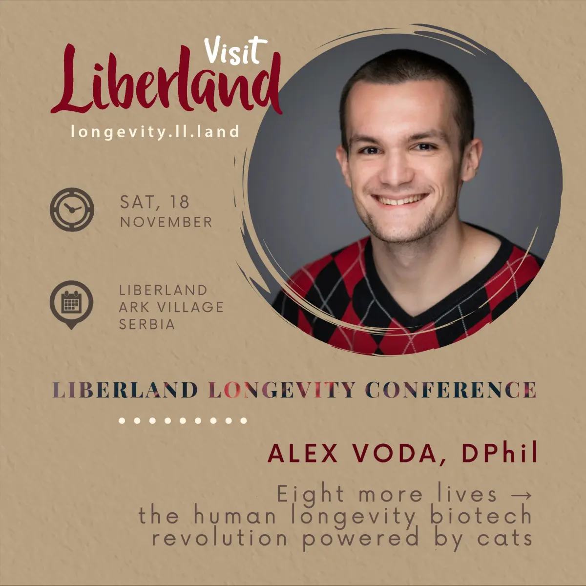 Welcome to LONGEVITY CONFERENCE - LIBERLAND ARK 2023