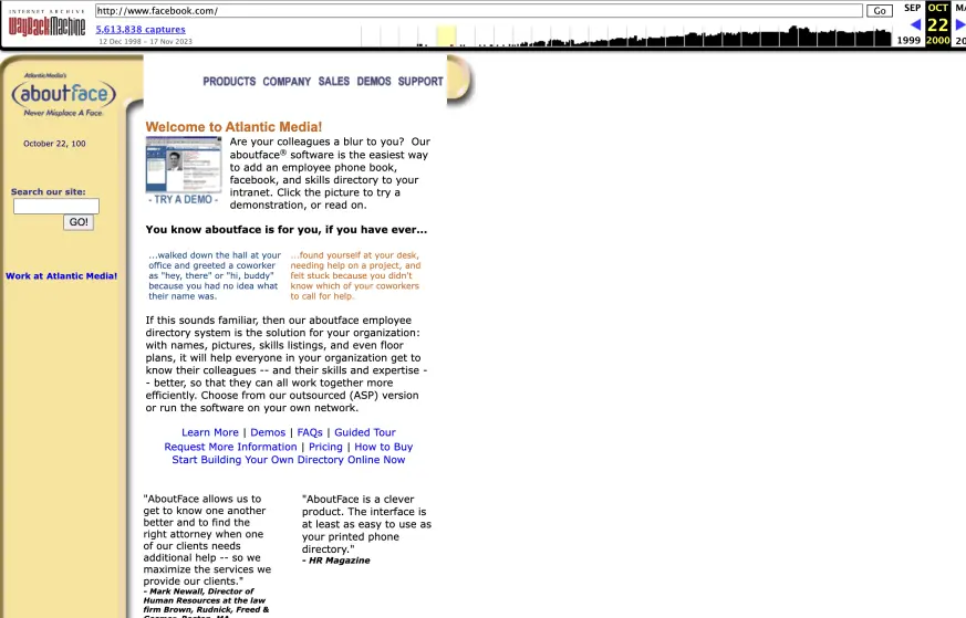 FB in 2000s