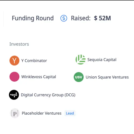 Filecoin private investors