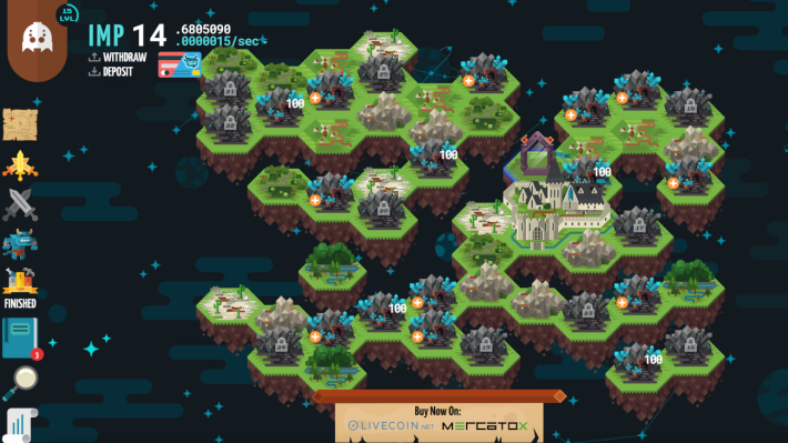 Screenshot of Ether Kingdom