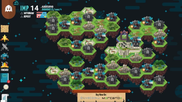 Screenshot of Ether Kingdom