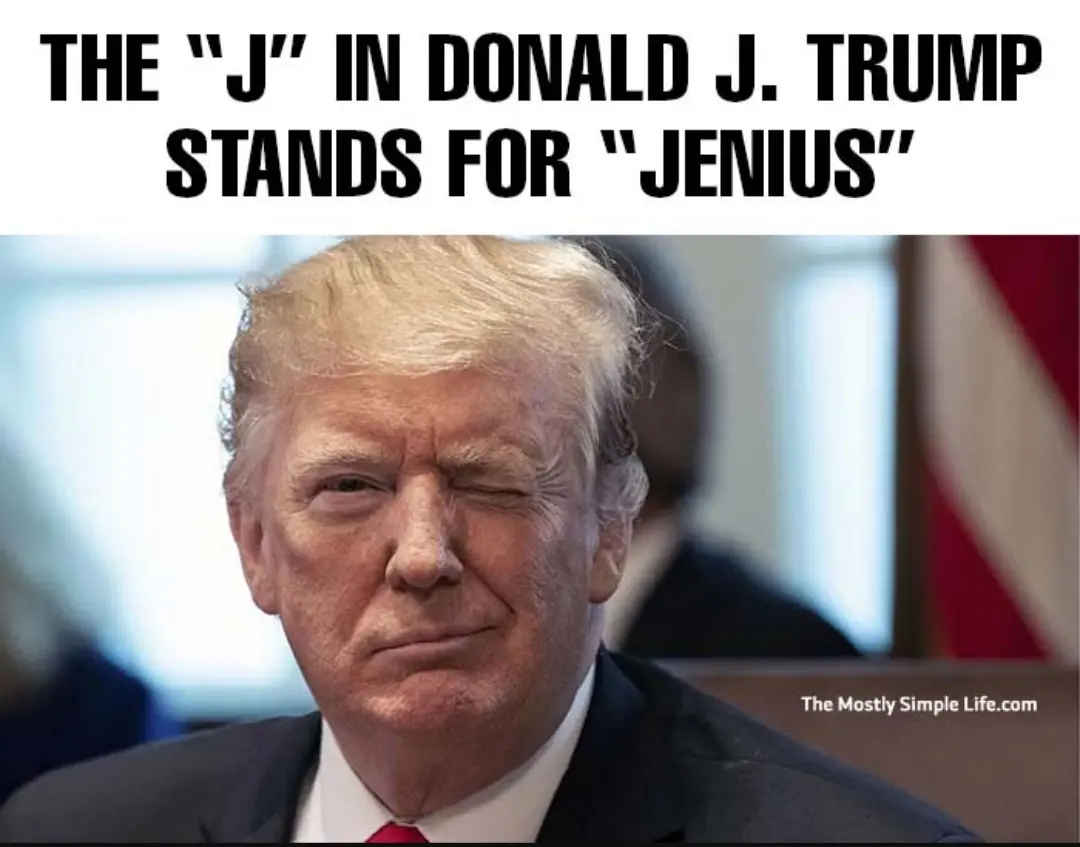 Donald J Trump. What does J mean in his name?