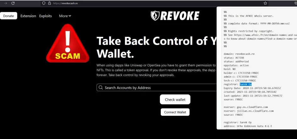 fake revoke cash imitation