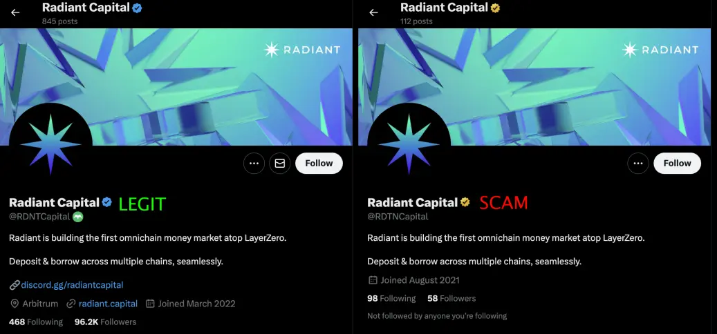 radiant scam