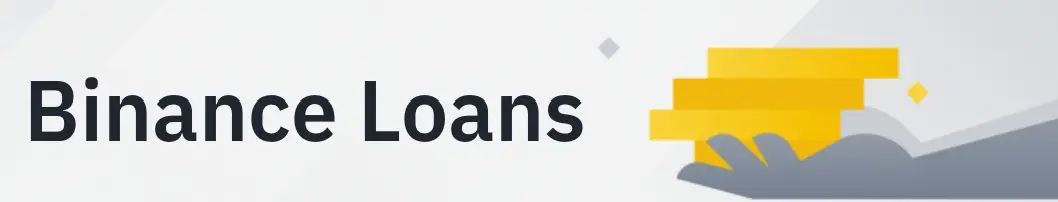 Binance has a loan section in its app and web version