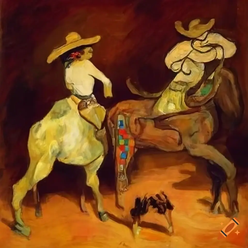 Wild-West Rodeo Scene 2