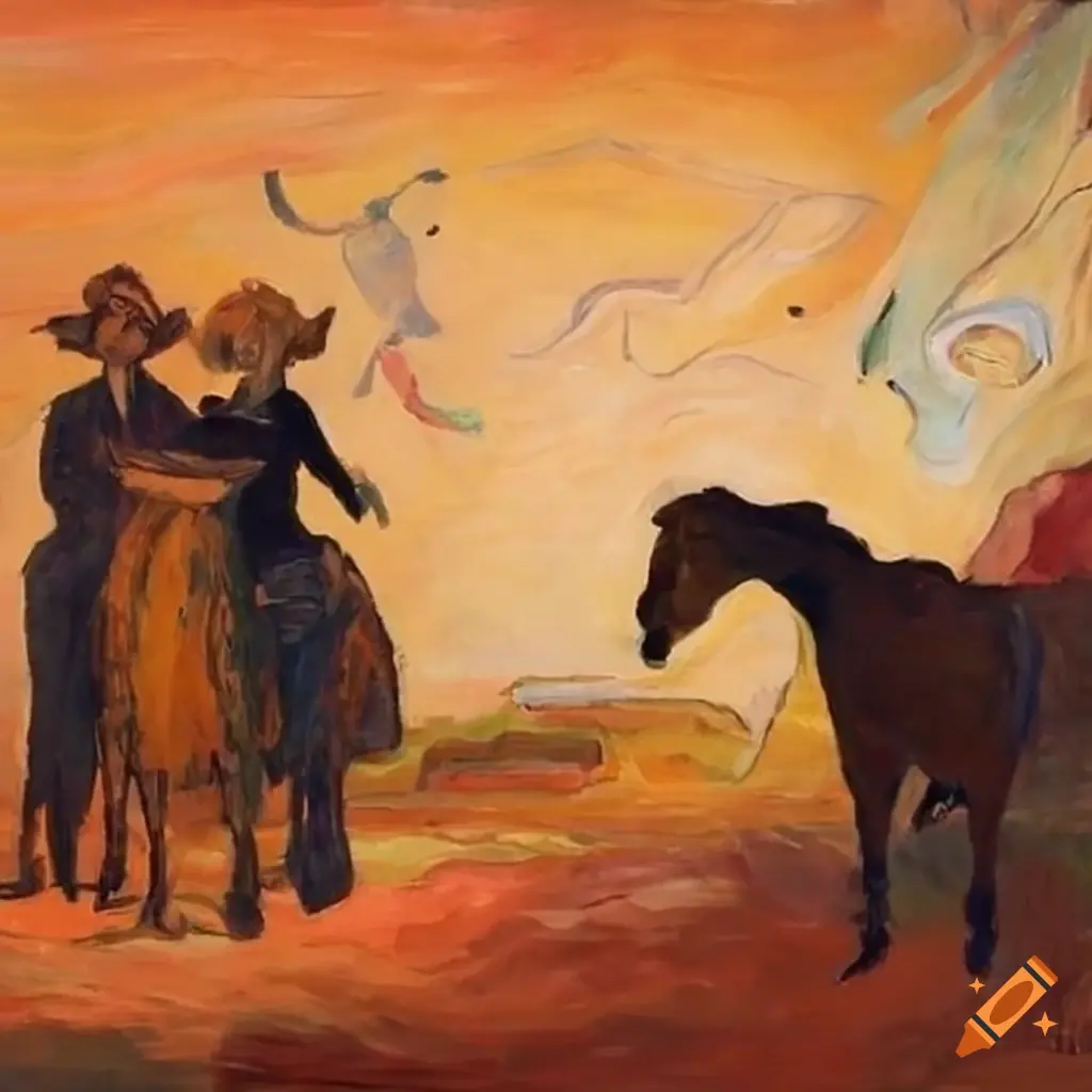 Wild-West Rodeo Scene 3