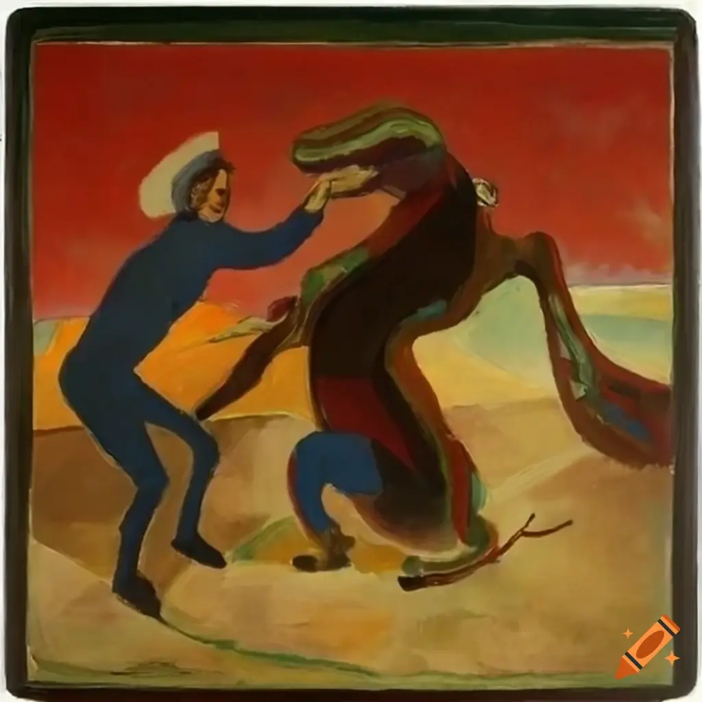Wild-West Rodeo Scene 9 (Liopleurodon)