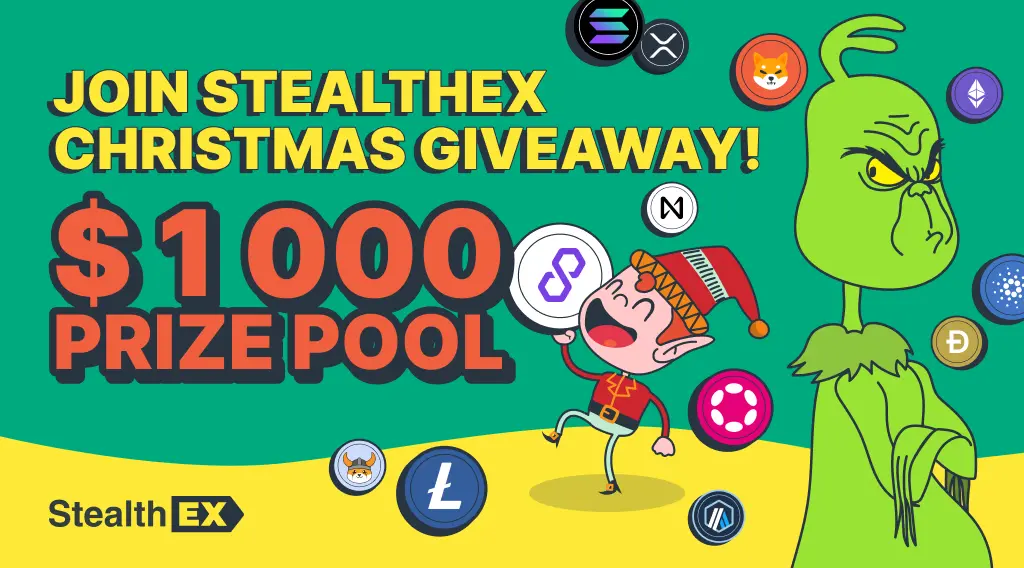 Join the StealthEX Giveaway