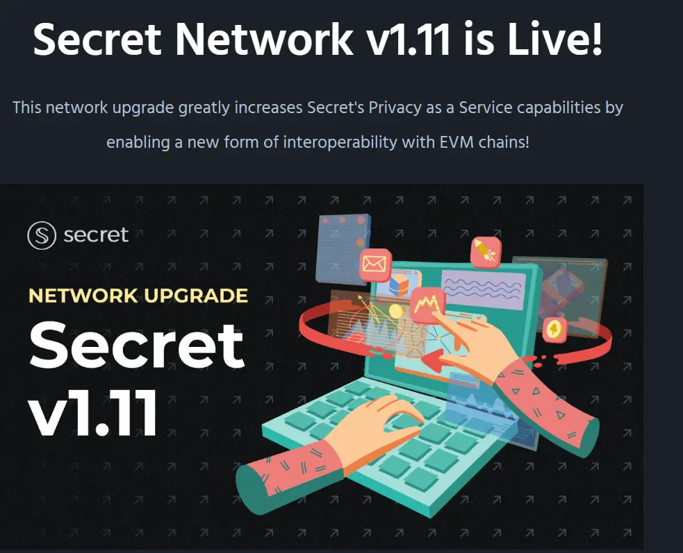 secretnetwork blockchain privacy web3 scrt