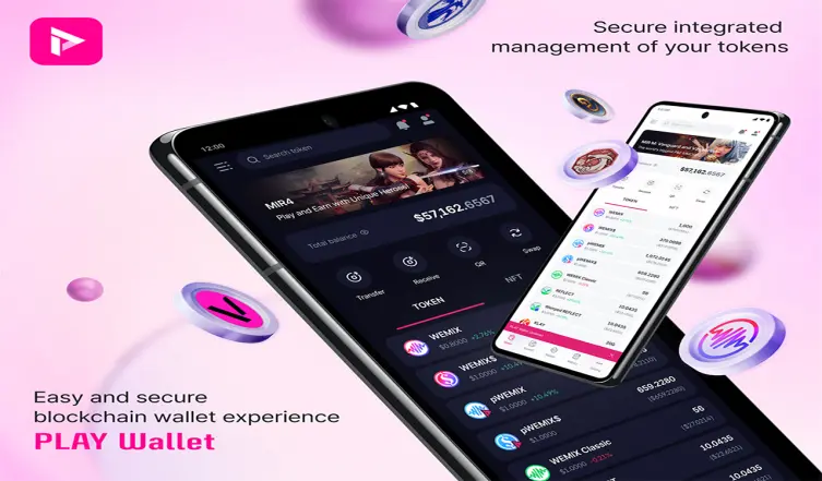play wallet - Interface with the WEMIX Blockchain