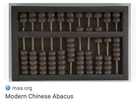 image of Moder Chines Abacus