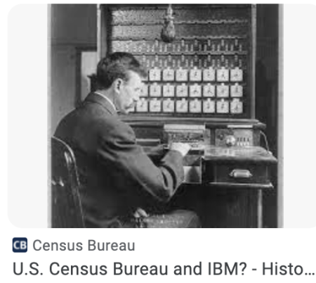 Image with how Tabulation Helped Census