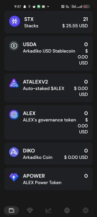 Staking option