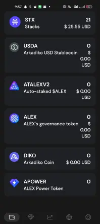 Staking option