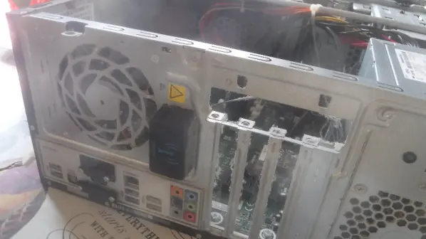 Dirty Computer - time for a cleaning to prevent fire.