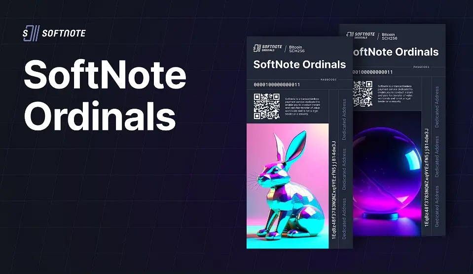 SoftNote Ordinals
