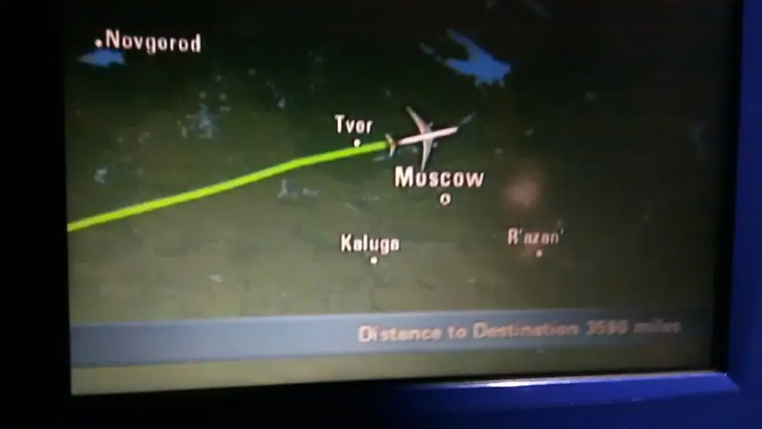 flight route to Osaka