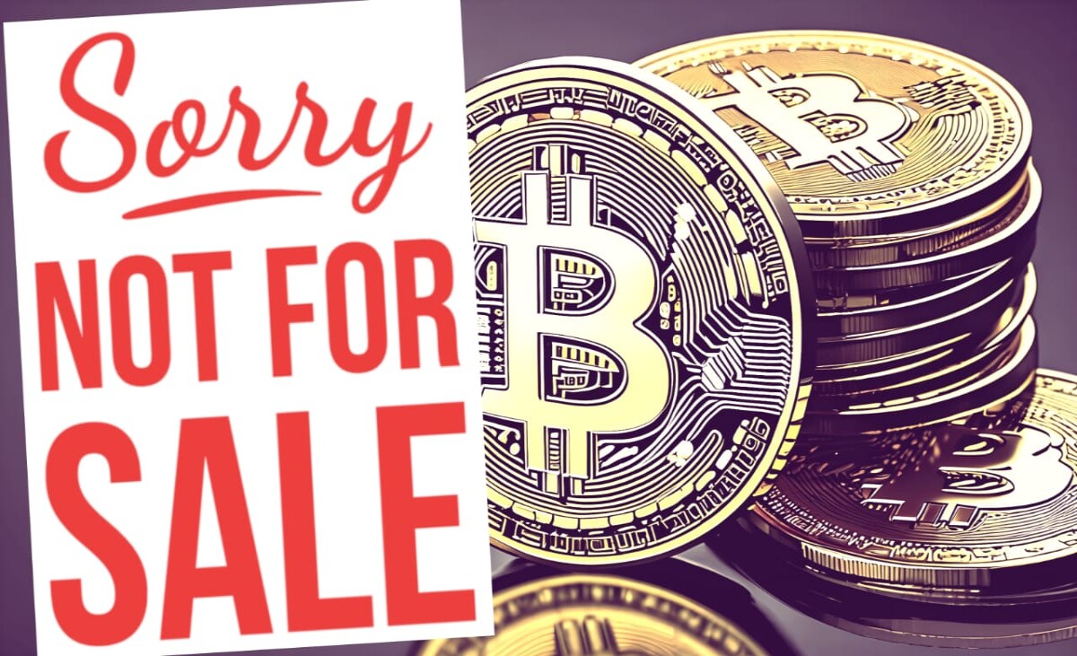 As much as 25% of Bitcoins overall supply is not for sale at any cost