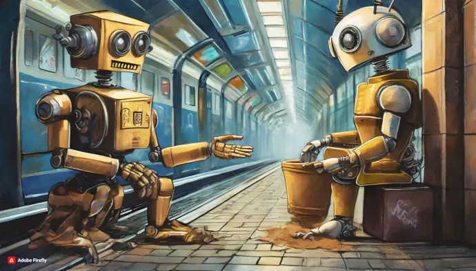 Tipping robots