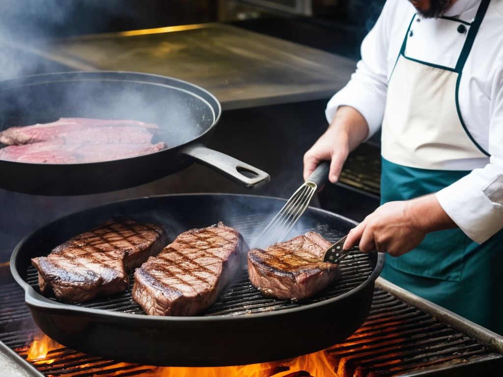 Yo dawg! I heard you like steaking your steak.