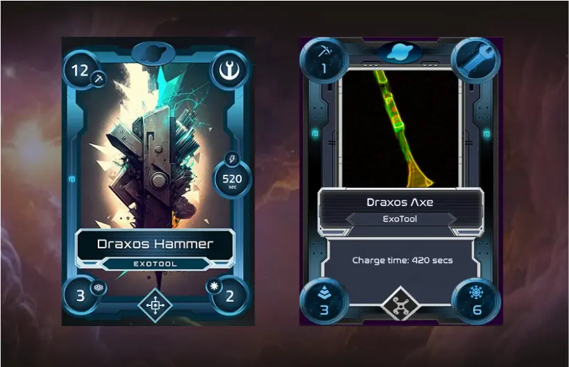 Draxos Hammer vs Axe
