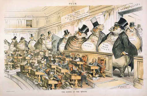 US Robber Barons circa late 1800s