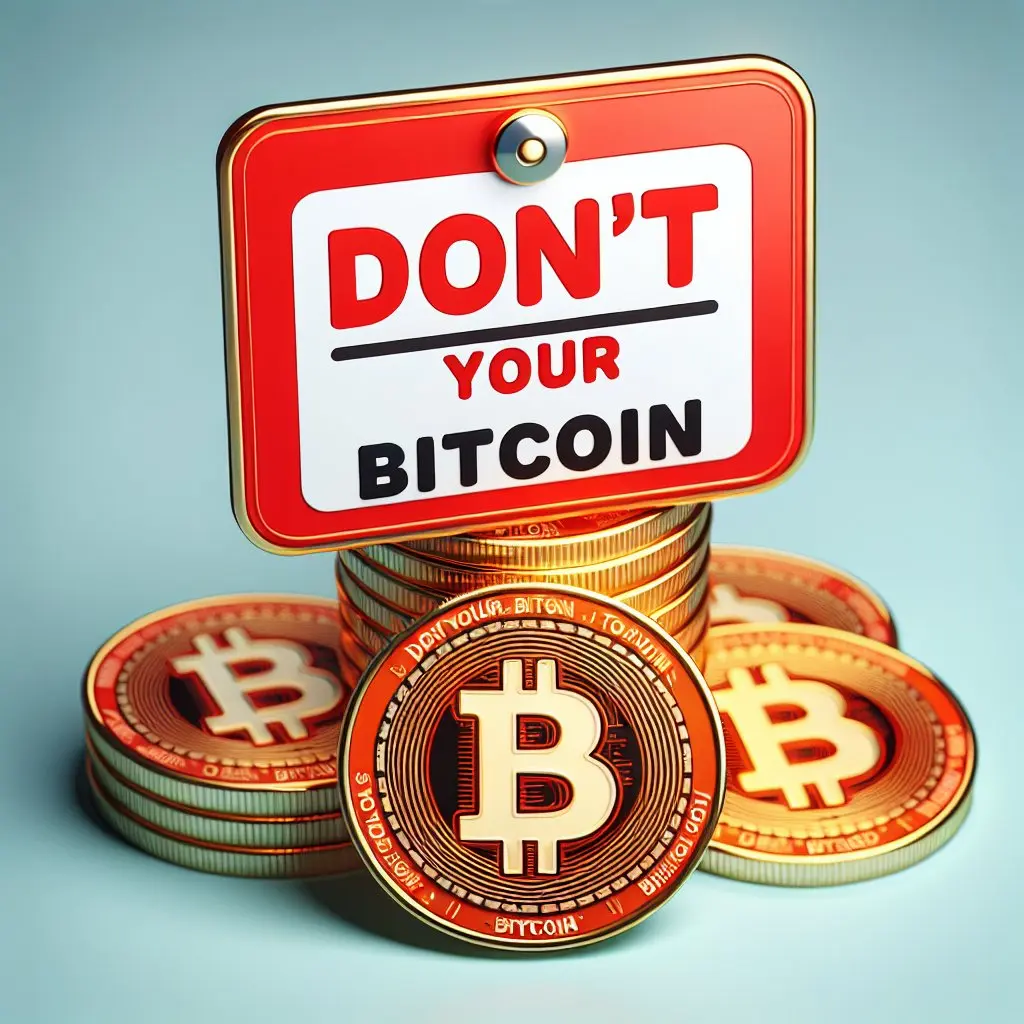 Don't sell your bitcoin