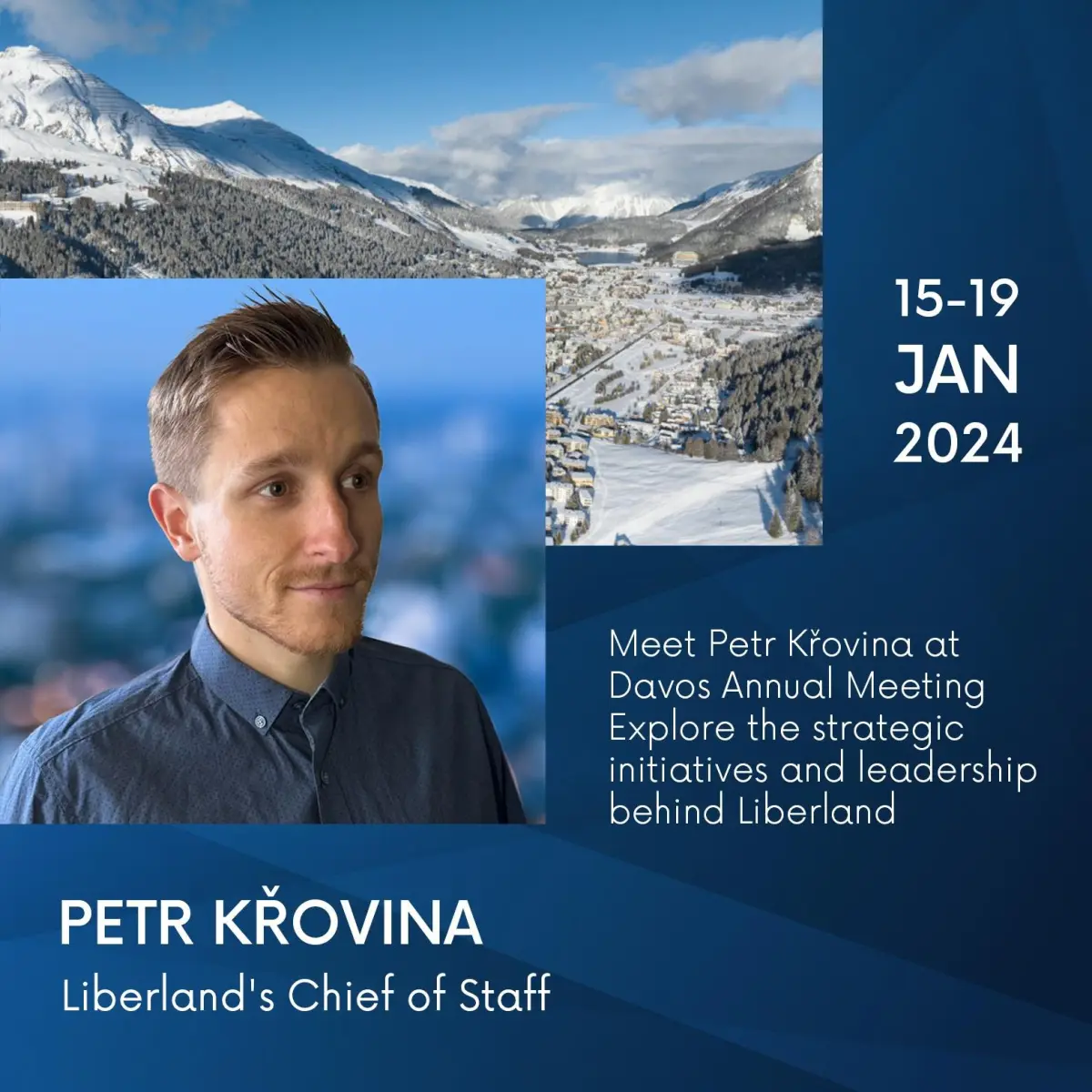 Liberland Delegation on Diplomatic Engagements in Davos
