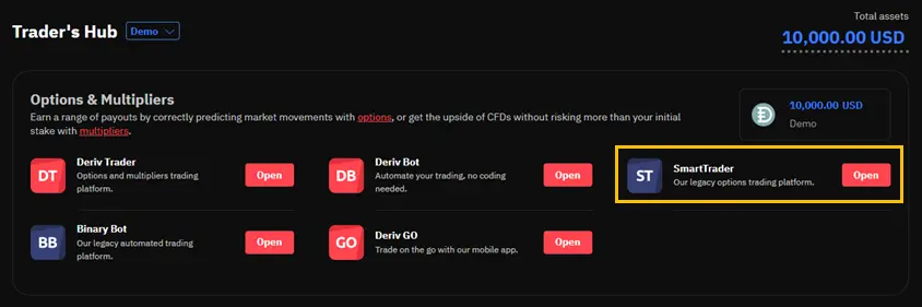 Deriv_SmartTrader