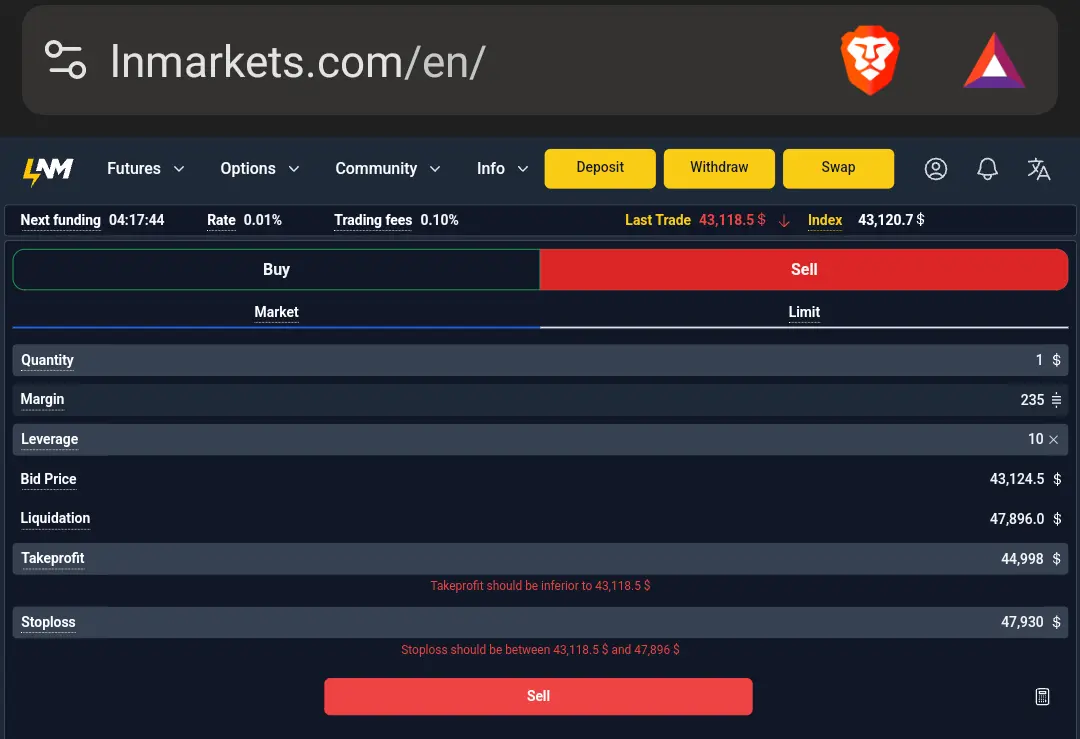 LN Market Dashboard
