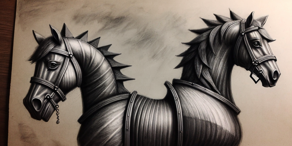 Is a two-faced trojan horse, still a horse?