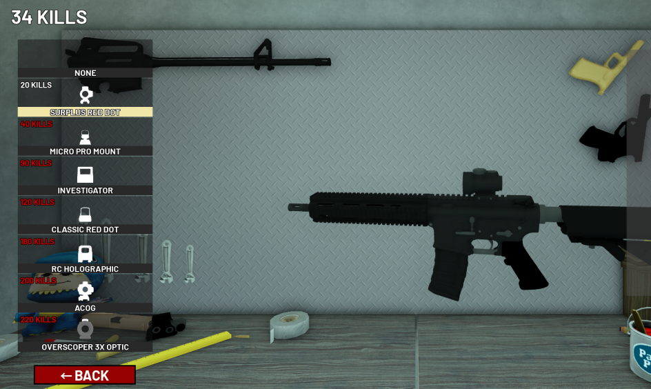 weapon scope attachments in-game
