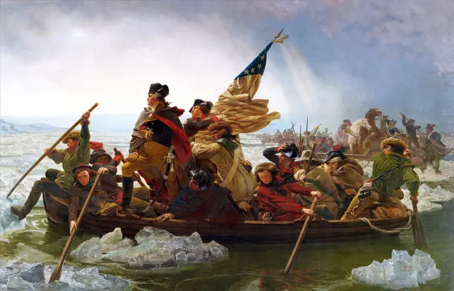Washington crosses the Delaware