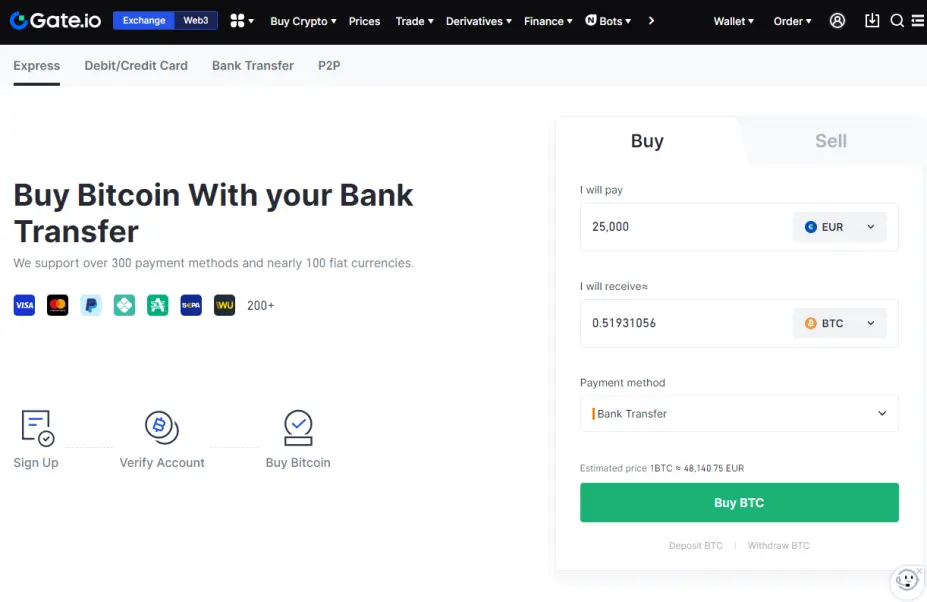 Buying Bitcoin
