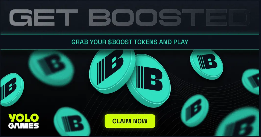 Yolo Games $BOOST TOKENS