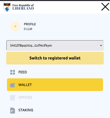 The Liberland Blockchain dApp has been updated!