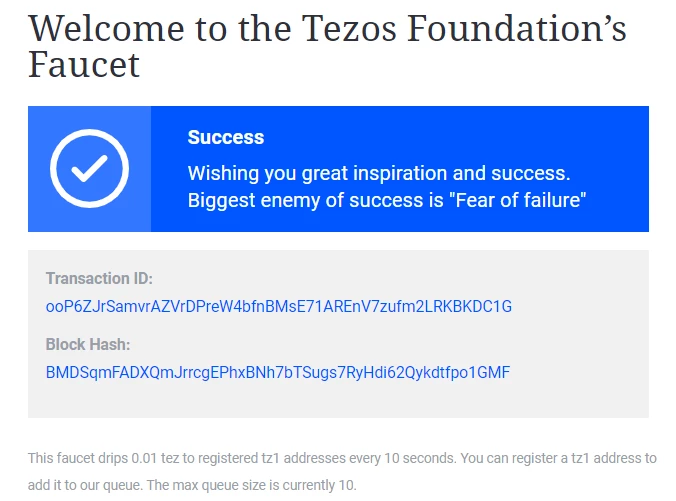 success