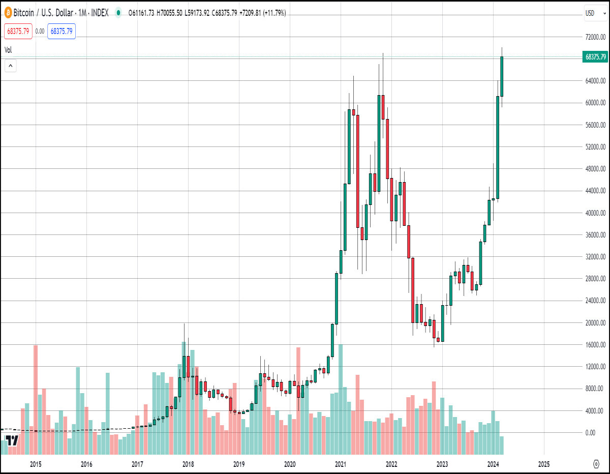 btc monthly