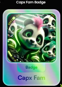 CapX Fam Badge