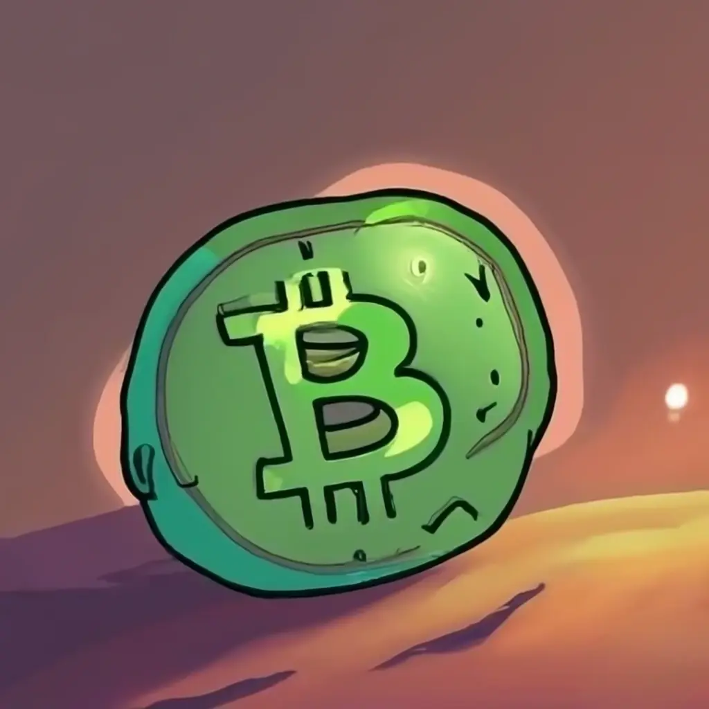 Martian Bitcoin by Along Tusk 2024