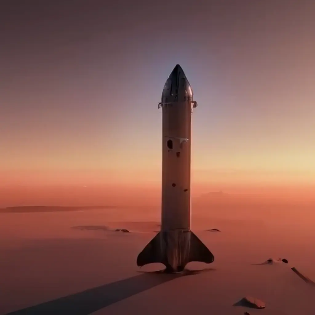 Starship by Along Tusk 2024