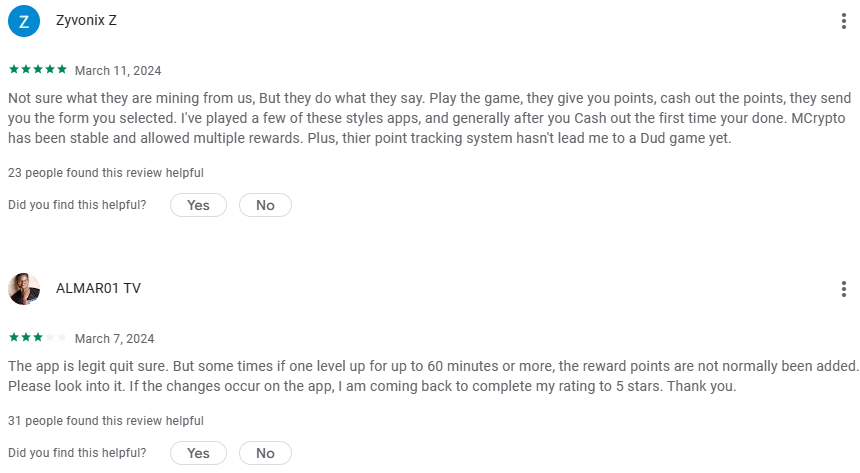 mCrypto reviews