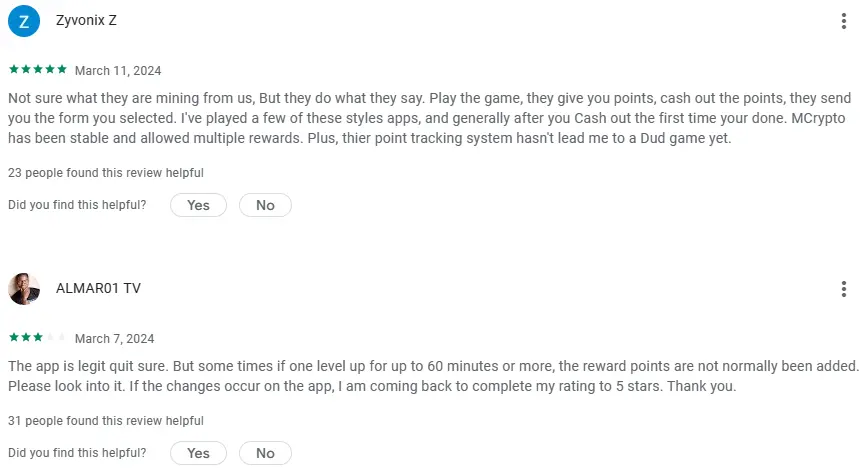 mCrypto reviews